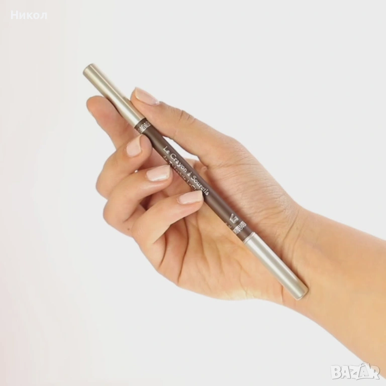 Професионален молив за вежди Théophile LeClerc подчертаващ веждите, прецизен фин връх, снимка 1