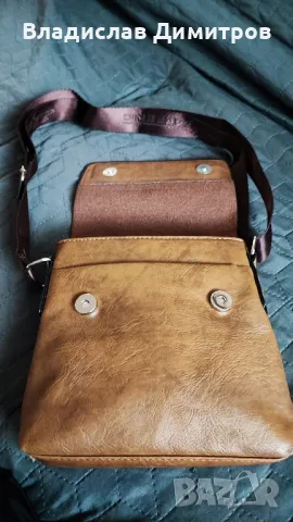 Мъжка чанта за през рамо , снимка 3 - Чанти - 49608310