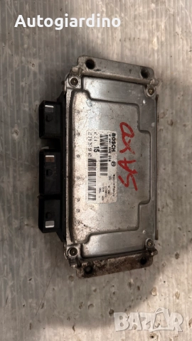 Компютър за двигател / ECU / Моторен компютър за Citroen Saxo - 1288174 / 0261206246 / 9637838780