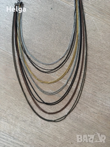 Изискано колие Италия, снимка 4 - Колиета, медальони, синджири - 52118994