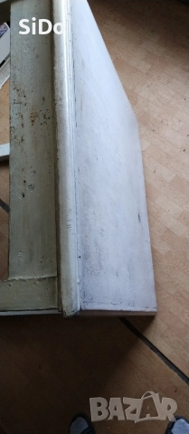 Голяма квадратна трапезна масивна маса 90/90/80см от 1980г, снимка 8 - Маси - 52304330