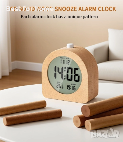 Hixava Цифров Будилник , снимка 5 - Друга електроника - 52795614