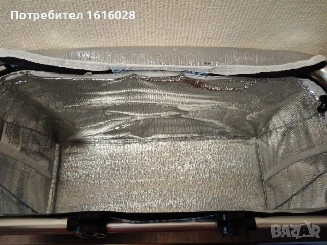 Хладилна чанта.Сгъваема пазарска кошница за пикник,плаж., снимка 2 - Хладилни чанти - 50177891