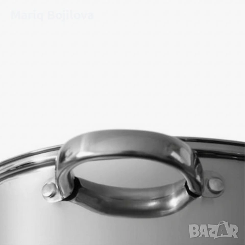 Тенджера Edenberg от неръждаема стомана и многослойно дъно за бързо и равномерно готвене, снимка 9 - Съдове за готвене - 53413750