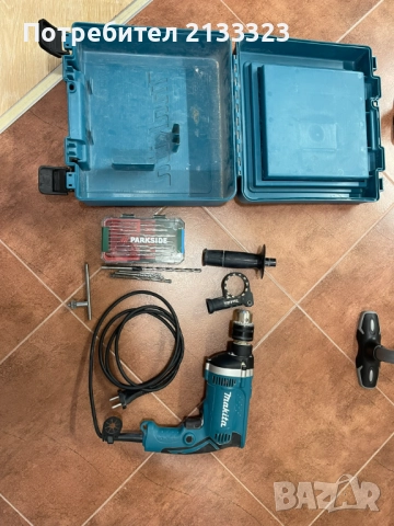 Makita HP1630 - Ударна бормашина 710W като нова!