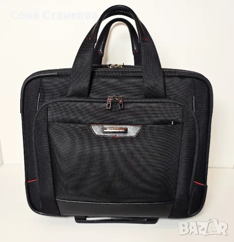 Куфар за ръчен багаж Samsonite Pro DLX4 Rolling Tote 17,3´´, снимка 1 - Куфари - 48071604