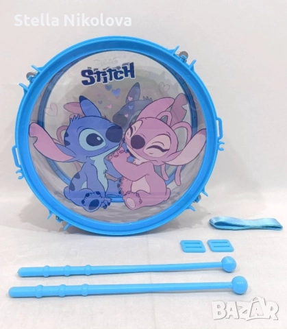 Детски барабан Стич