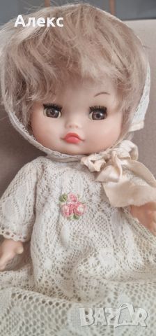 Винтидж кукла, маркиран, 1960г–1970г–Effe Franca Made In Italy, снимка 3 - Колекции - 45387505