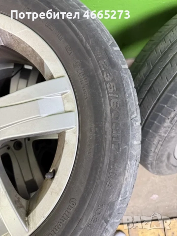 Оригинални джанти за Мерцедес,без заварки или кривини.Гумите са подарък! 8JX17 66.6 ET57 5X112, снимка 5 - Гуми и джанти - 52618045