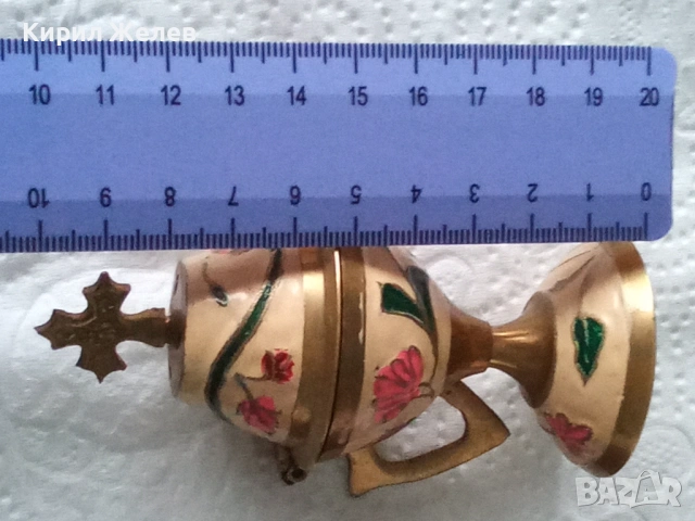 Бронзов тамянник кадилник 53797, снимка 9 - Колекции - 53503391