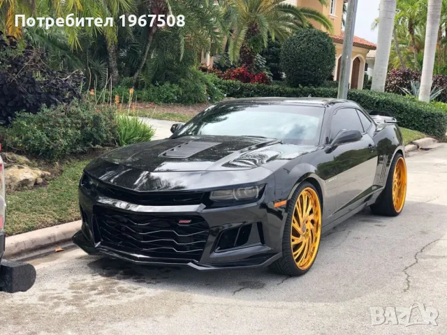 Предна броня ZL1 стил за Chevrolet Camaro 10-13 с визията след 2016-, снимка 5 - Части - 48476514