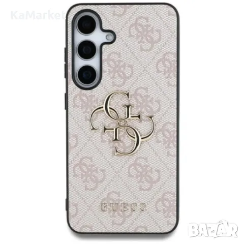 Оригинален кейс Guess Big 4G Logo Classic, За Samsung Galaxy S25, Розов и Протектор, снимка 2 - Калъфи, кейсове - 48907220