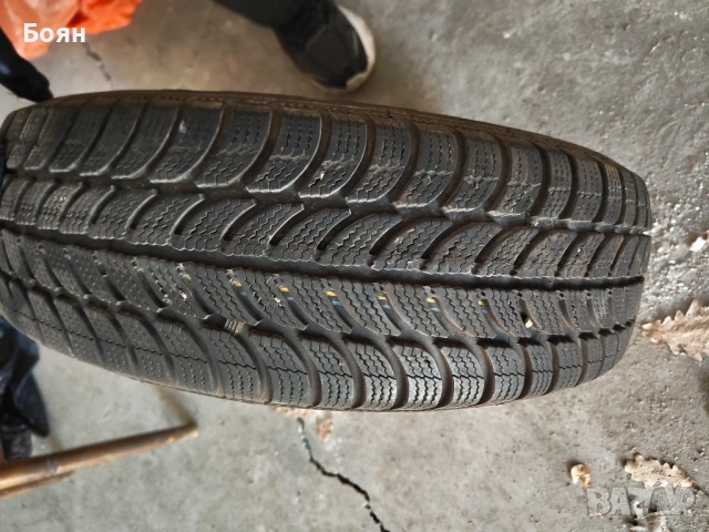 Стоманени джанти с зимни гуми, снимка 4 - Гуми и джанти - 53564519