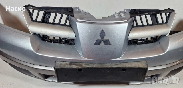 Предна Броня Mitsubishi Outlander Митсубиши Аутлендър 2001г-2006г, снимка 3 - Части - 53774482