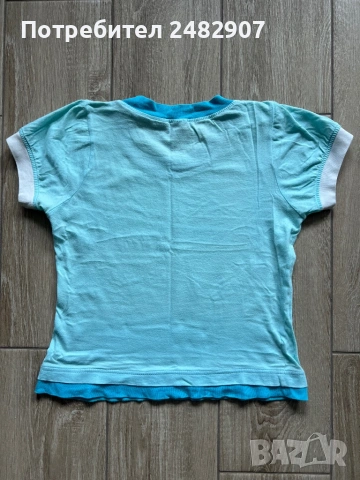 Памучна дамска тениска, снимка 4 - Тениски - 53601731