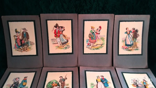 Рекламни изображения на фармацевтична компания LA TOURAINE от 1930 г., FLUDIOSE, върху хартиена подл, снимка 5 - Антикварни и старинни предмети - 51263589