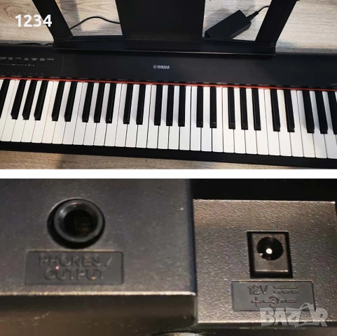 Дигитално пиано YAMAHA PIAGGERO NP11 синтезатор динамична клавиатура 5 октави , снимка 6 - Синтезатори - 53949186