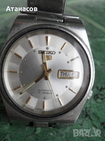 Автоматичен часовник SEIKO 5, снимка 3 - Мъжки - 53557730