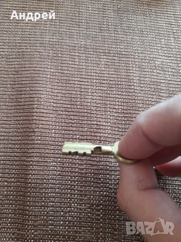 Стар метален ключ #21, снимка 4 - Колекции - 52630244