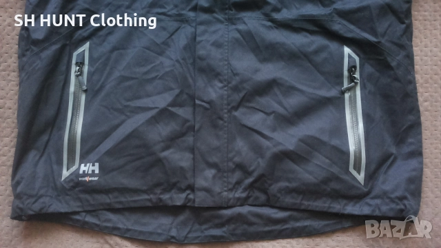 Helly Hansen Work Wear 71042 Antwerp jacket black размер XXL работно яке водонепромокаемо W4-487, снимка 5 - Якета - 52046801