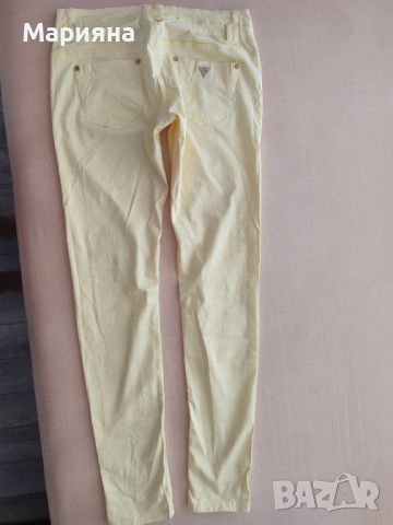 Патешко жълт панталон, снимка 1 - Панталони - 46157111