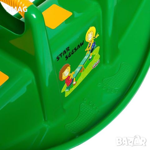 Играчка Seesaw пластмаса зелен 3 местен 109x60.5x56cm, снимка 3 - Други - 45842059