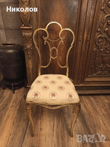 Месингов стол Peris Andreu , снимка 8 - Антикварни и старинни предмети - 52573614