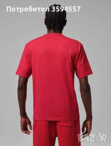 JORDAN Тениска M J CITY SS CREW, снимка 2 - Тениски - 54247047