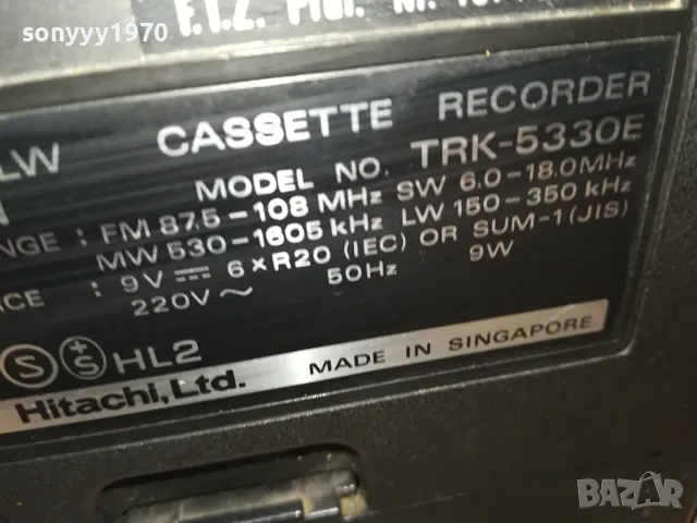 HITACHI 1104250544, снимка 11 - Радиокасетофони, транзистори - 49853479