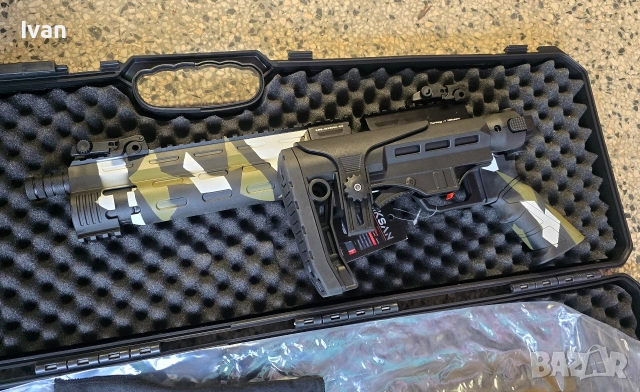 PCP NIKSAN TACTO 5.5 въздушна пушка, снимка 11 - Въздушно оръжие - 53203178