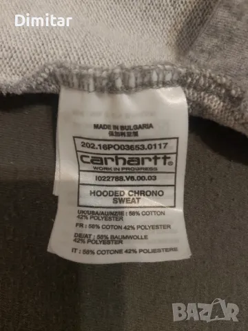 Carhartt Hooded Chrono Sweat, снимка 2 - Суичъри - 48322465