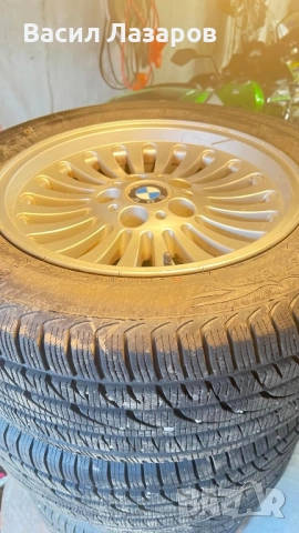 Джанти от БМВ Е 39 и зимни гуми 225. 55. 16