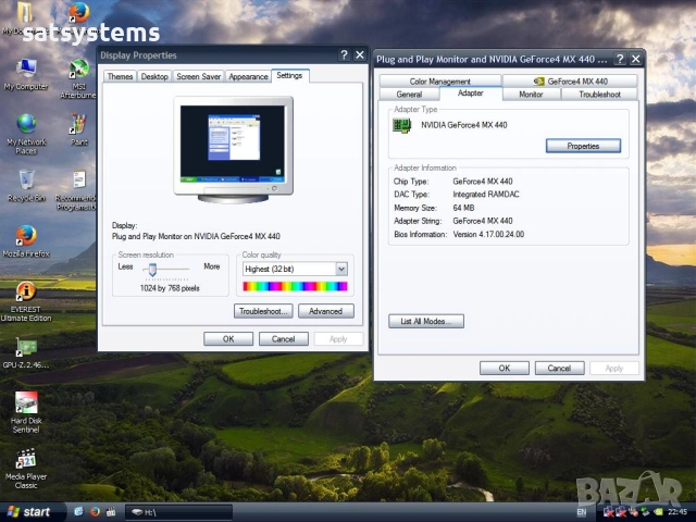 Видео карта NVidia GeForce 4 MSI G4MX440 ( MS-8866 Ver:100) 64MB DDR 128bit AGP, снимка 13 - Видеокарти - 34169165
