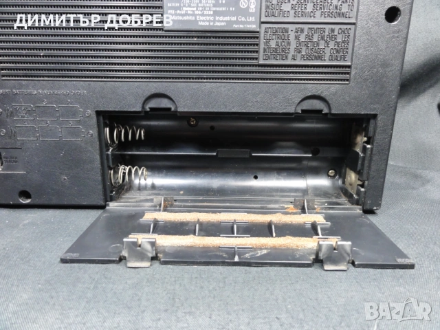 СТАР РЕТРО ТРАНЗИСТОР РАДИО КАСЕТОФОН PANASONIC RX-1650LS JAPAN, снимка 8 - Радиокасетофони, транзистори - 53878310