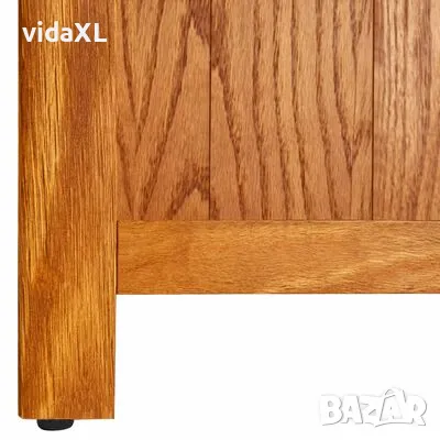 vidaXL Библиотека с 5 рафта, 45x22x140 см, дъбов масив（SKU:331741）, снимка 3 - Други - 49390998