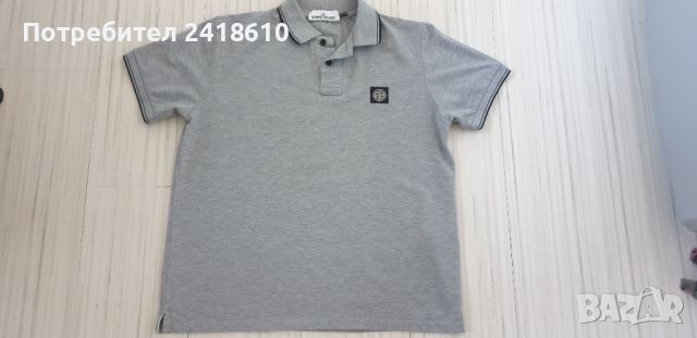 Stone Island Pique Cotton Slim Fit Mens Size L ОРИГИНАЛ! Мъжка Тениска!, снимка 9 - Тениски - 45195765