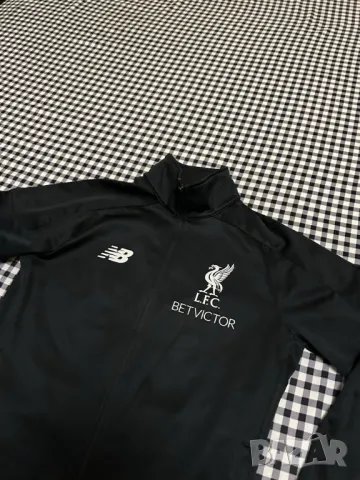 Liverpool x New Balance мъжко тренировъчно горнище тип Soft Shell размер С , снимка 4 - Якета - 47195792