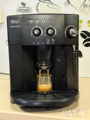 Кафемашина кафе автомат delonghi magnifica с гаранция, снимка 5 - Кафемашини - 53986802