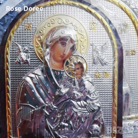 Красиви Православни Икони с поставка за маса икона , снимка 2 - Подаръци за кръщене - 45281005