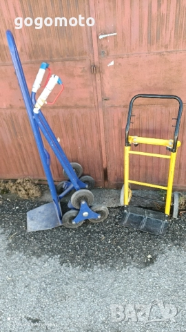 Количка за СТЪПАЛА Професионална вертикална транспортна количка за стъпала багажна, товарна количка, снимка 17 - Друго търговско оборудване - 30164772