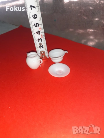 Порцеланов сет миниатюри, снимка 4 - Антикварни и старинни предмети - 53422501