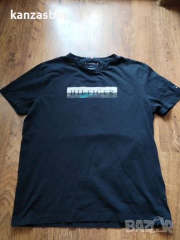 tommy hilfiger - страхотна мъжка тениска XL, снимка 6 - Тениски - 50760232