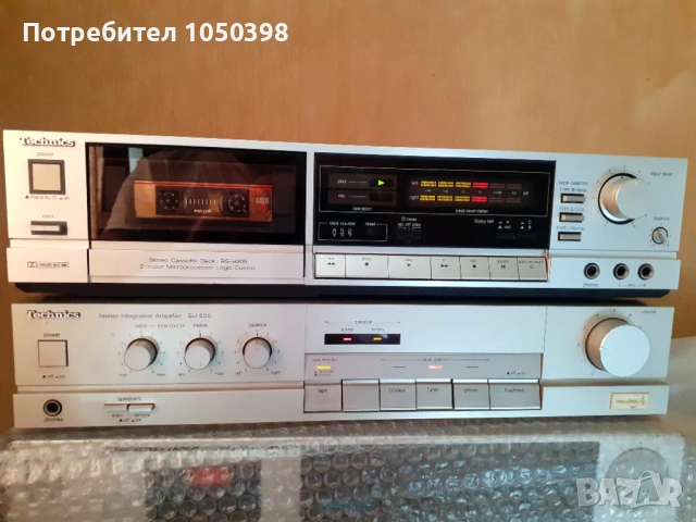 Усиловател Technics SU-500-Японски качествен-като нов, снимка 3 - Ресийвъри, усилватели, смесителни пултове - 53571453