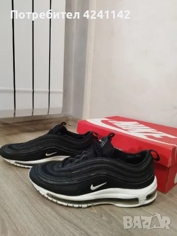 Nike Air Max 97 color black and white, снимка 2 - Маратонки - 47791379