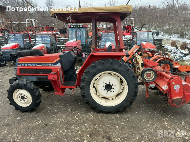 Трактор YANMAR FX28D 4x4, снимка 6 - Селскостопанска техника - 52918494