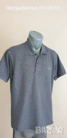 Lacoste Classic Fit Pique Cotton Mens Size 5 - L ОРИГИНАЛ! Мъжка Тениска!, снимка 7 - Тениски - 47205532