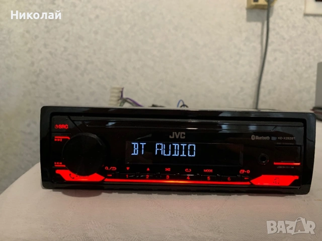 Авто радио JVC Bluetooth