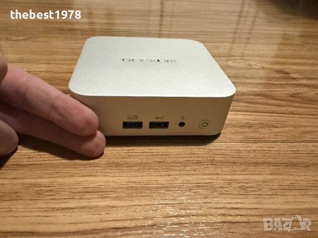 Geekom A7 Mini PC`Ryzen 9-7940HS/64GB DDR5/2000GB SSD NVMe Gen 4, снимка 6 - Геймърски - 52581534