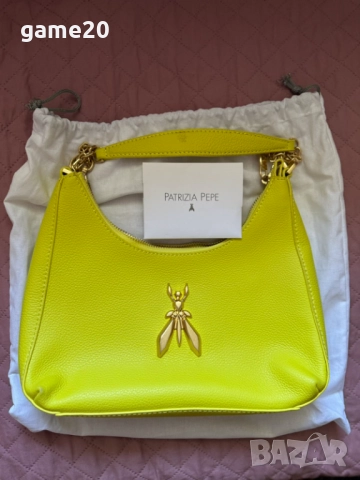 Дамска чанта Patrizia Pepe, снимка 2 - Чанти - 51755854