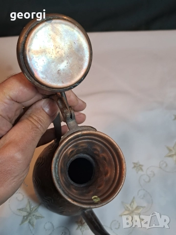 меден ибрик 28/4, снимка 7 - Антикварни и старинни предмети - 51916750